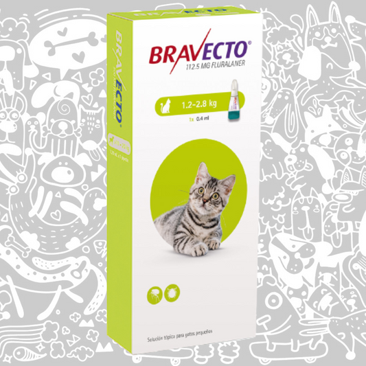 BRAVECTO PIPETA GATO 1,2 a 2,8 KG