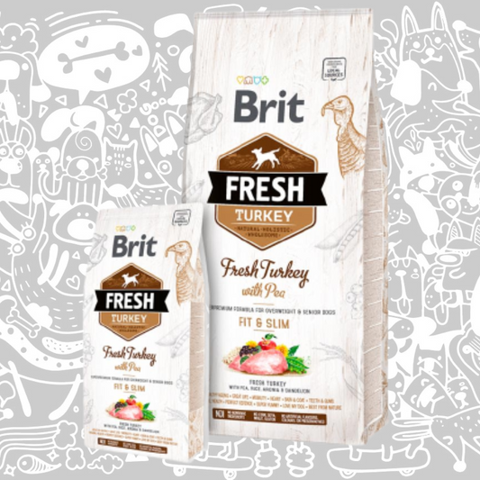 BRIT FRESH TURKEY WITH PEA FIT & SLIM LIGHT