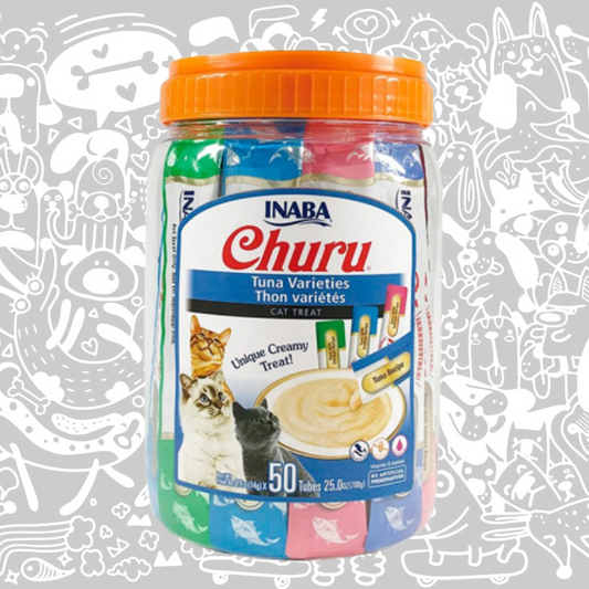CHURU GATO ATUN VARIEDADES 50 UNIDADES
