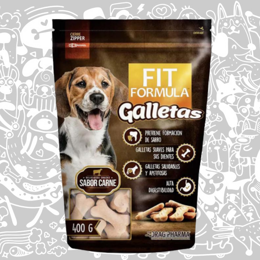 FIT FORMULA GALLETA PERRO SABOR CARNE