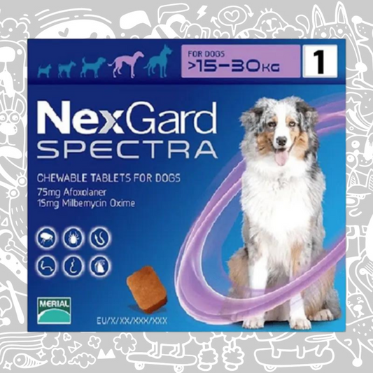 NEXGARD SPECTRA PARA PERROS 15,1-30 KG