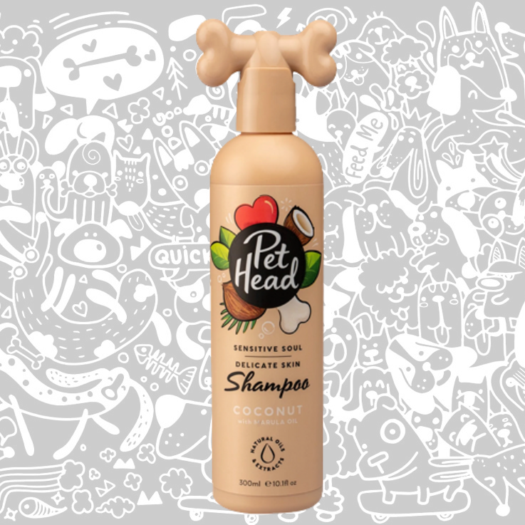 PET HEAD SENSITIVE SOUL SHAMPOO COCONUT