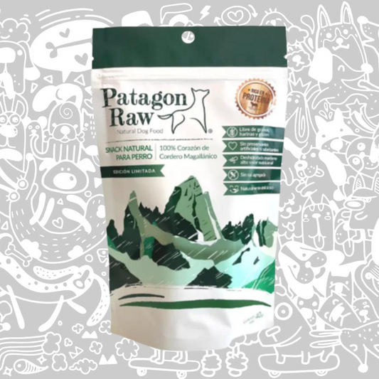 PATAGON RAW SNACK PERRO CORAZON DE CORDERO