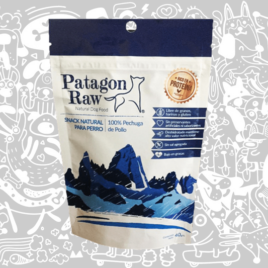 PATAGON RAW SNACK PERRO PECHUGA DE POLLO