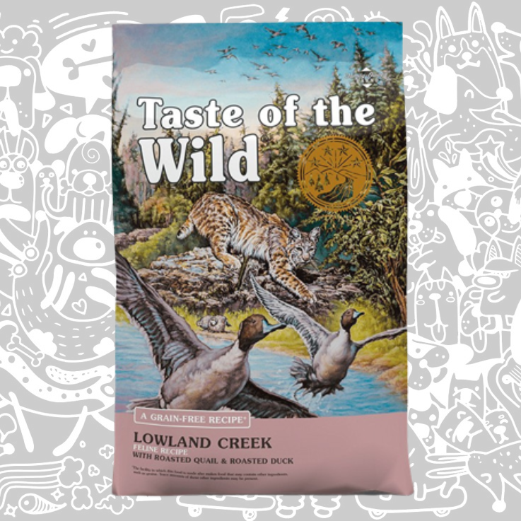 TASTE OF THE WILD LOWLAND CREEK FELINE (PATO)