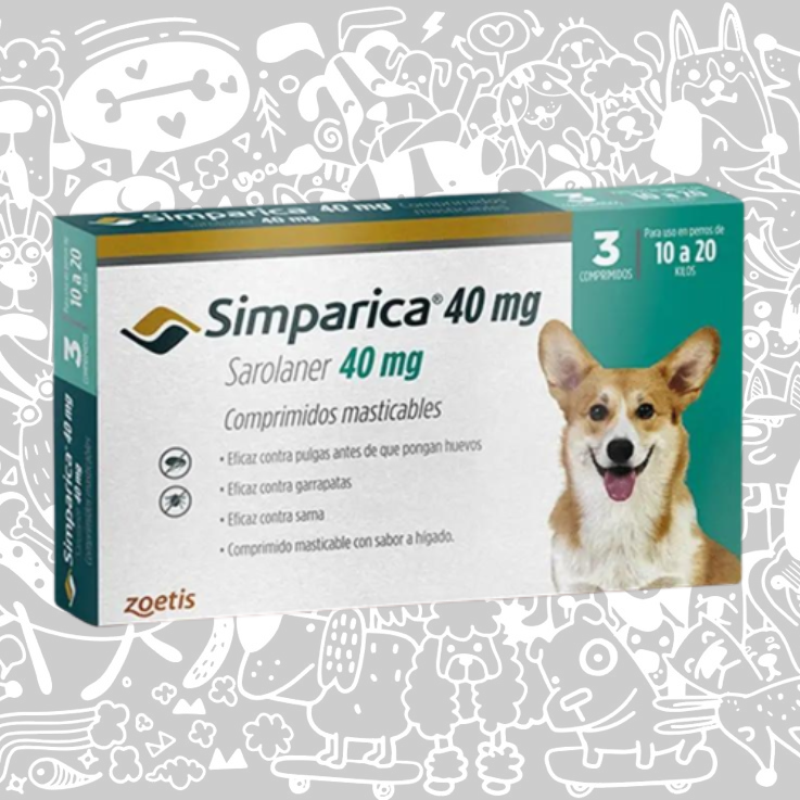 SIMPARICA PERRO 10,1-20 KG