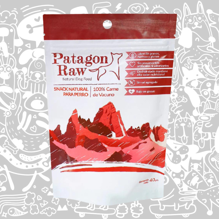 PATAGON RAW SNACK PERRO CARNE DE VACUNO