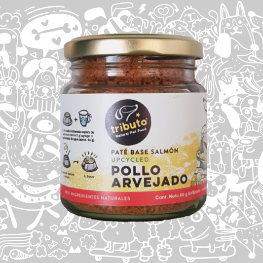 TRIBUTO PATE POLLO ARVEJADO
