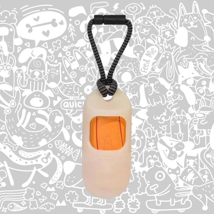 ZEE.DOG POOP BAG DISPENSER GLOW IN THE DARK