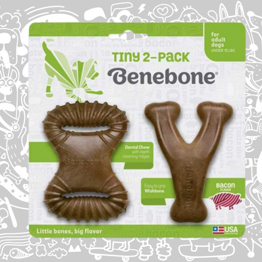 BENEBONE TINY 2 PACK BACON