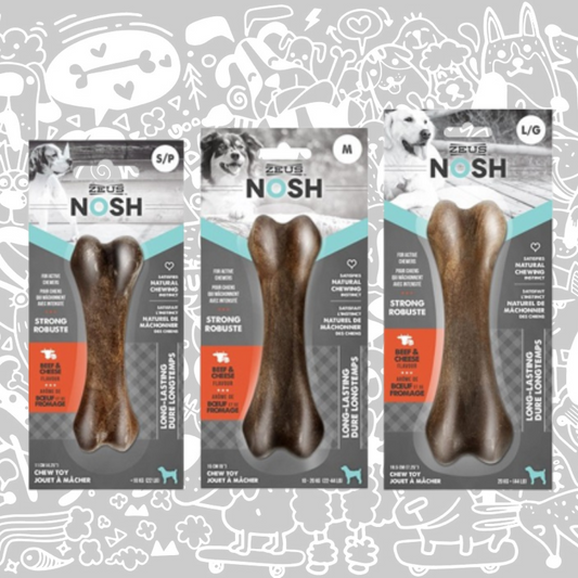 ZEUS NOSH HUESO DURO SABOR CARNE/QUESO