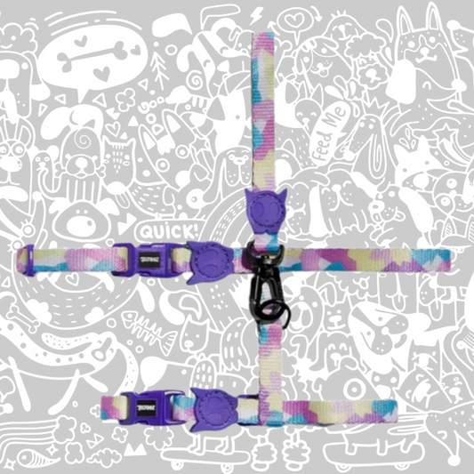 ZEE.CAT CANDY HARNESS WITH LEASH