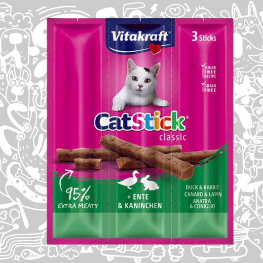 VITAKRAFT CAT STICK CONEJO Y PATO