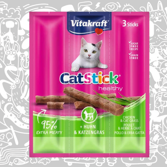 VITAKRAFT CAT STICK POLLO Y HIERBA GATERA