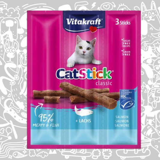 VITAKRAFT CAT STICK SALMÓN