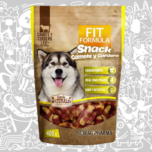FIT FORMULA SNACK CAMOTE Y CORDERO