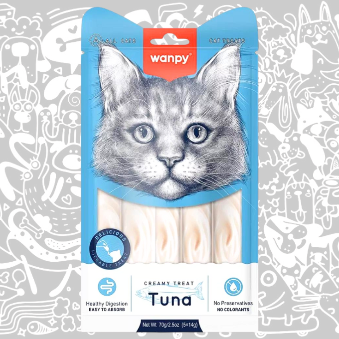 WANPY CREAMY TUNA GATO