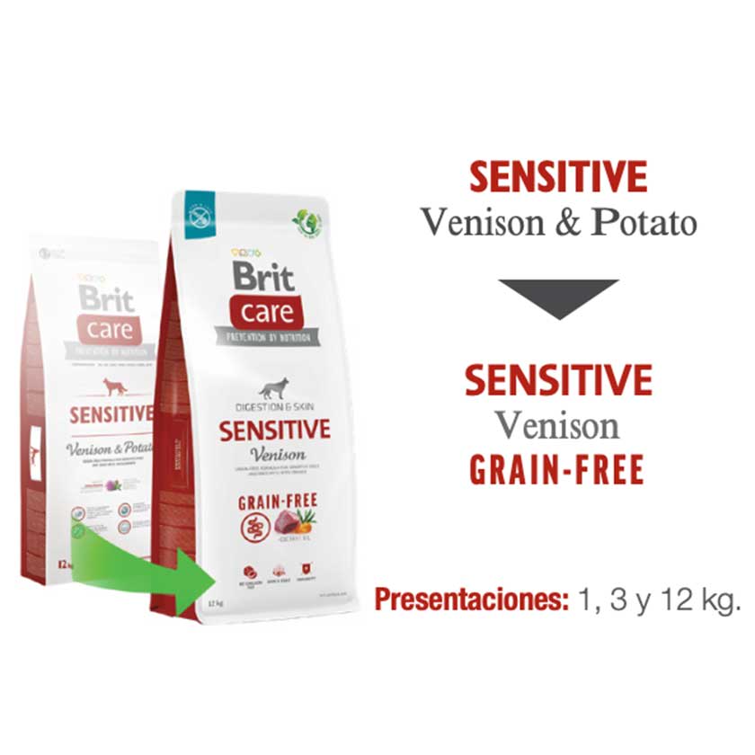 BRIT CARE ADULT SENSITIVE VENISON