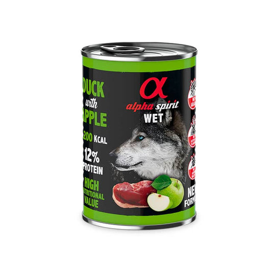 ALPHA SPIRIT LATA PATO CON MANZANA VERDE