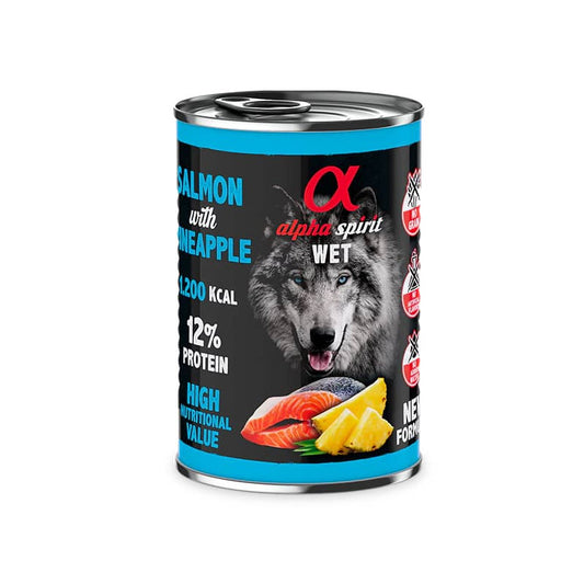 ALPHA SPIRIT LATA SALMÓN CON PIÑA