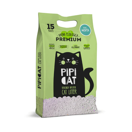 PIPI CAT ARENA AGLUTINANTE AROMA MENTA