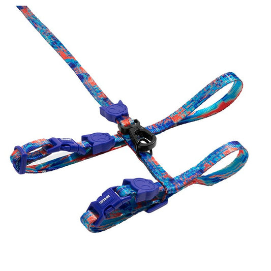 ZEE.CAT GLITCH ERROR 404 CAT HARNESS + LEASH