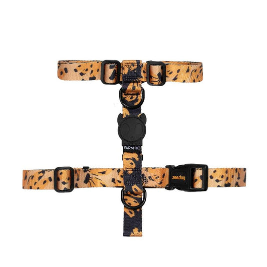 ZEE.DOG FARM RIO BOSSA BANANA DOG H HARNESS