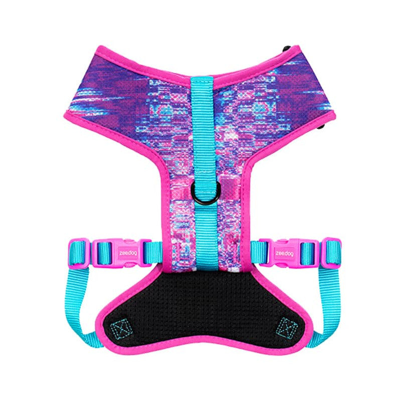 ZEE.DOG GLITCH ERROR 502 ADJUSTABLE MESH PLUS DOG HARNESS